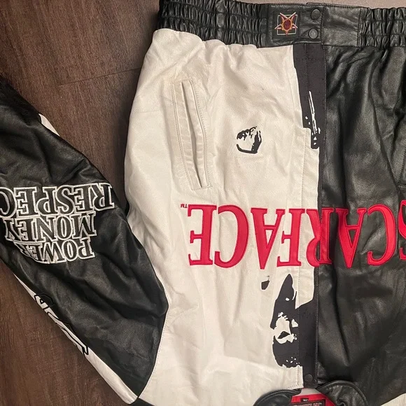 Rare Authentic JH DESIGN SCARFACE Jacket - Picture 6 of 14